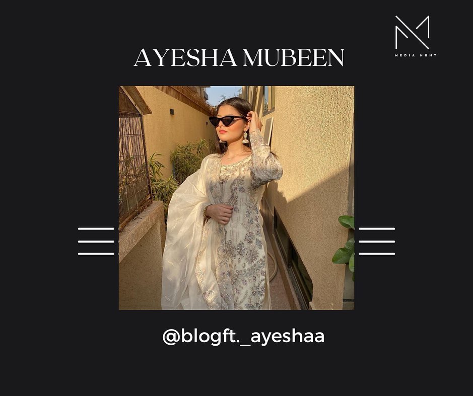 We are thrilled to announce that @blogft._ayeshaa has joined Media Hunt, and we are eagerly look